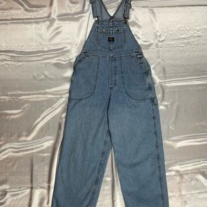 Vintage Harley Davidson Lightwash Overalls